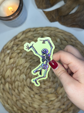 Load image into Gallery viewer, Dancing Skeleton Magnet, 4x2.2 in
