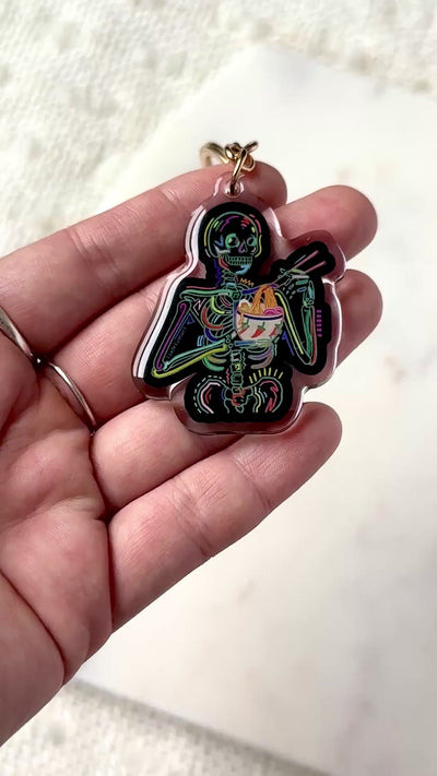 Spooky Noods Acrylic Keychain