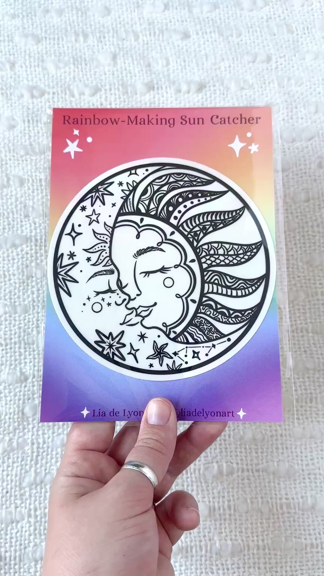 Sun and Moon Sun Catcher