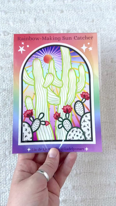 Cactus Sun Catcher