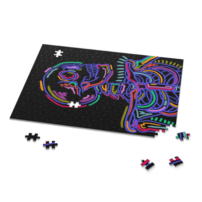 Spooky Neon Puzzle (252, 500-Piece)