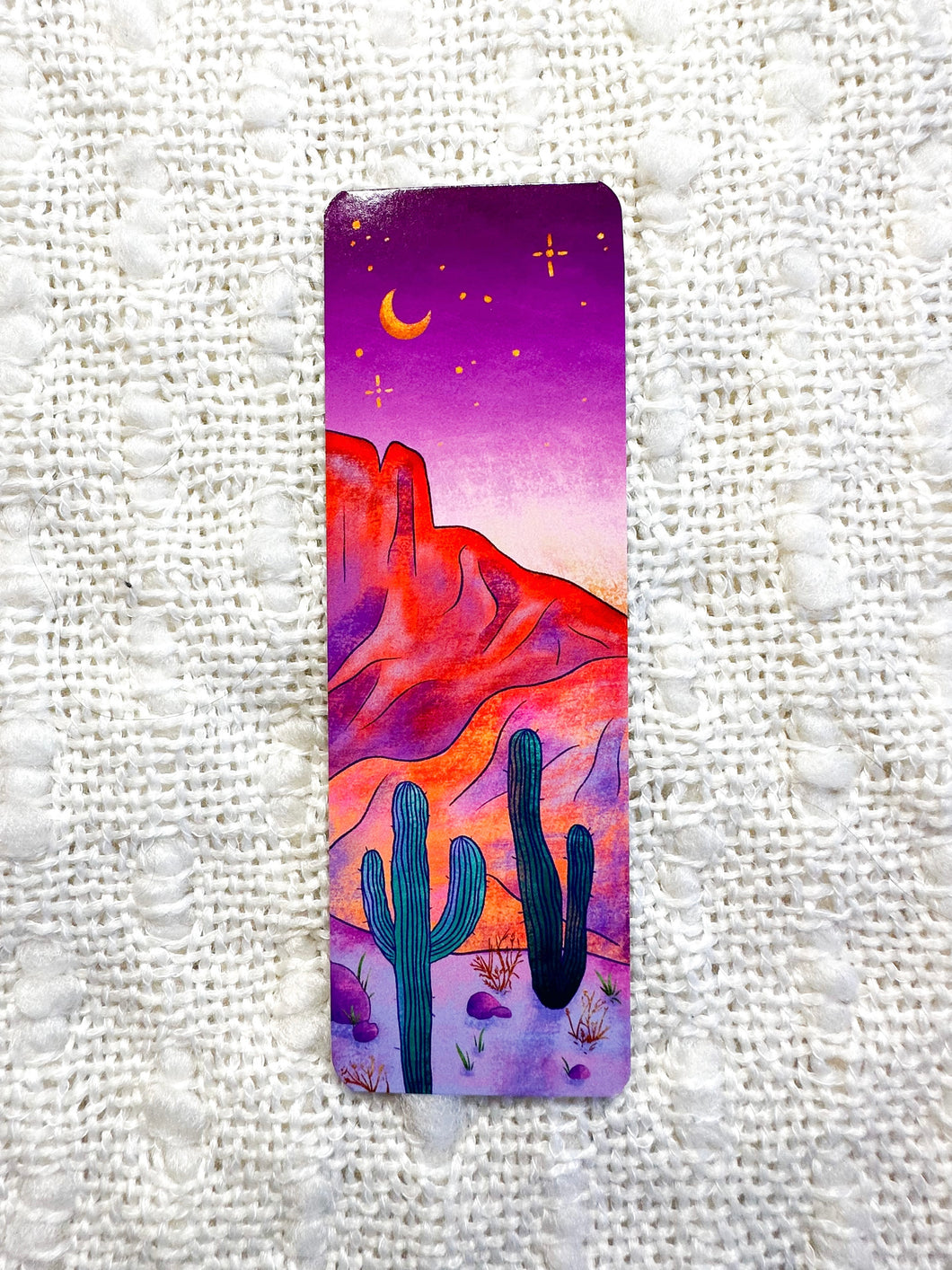 Desert Sunset Bookmark