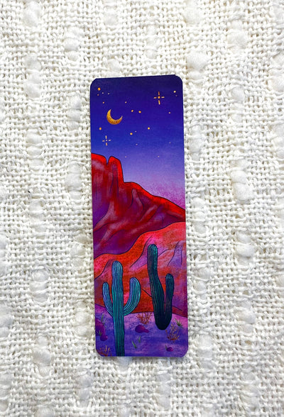 Desert Sunset Bookmark