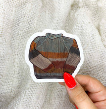 Load image into Gallery viewer, Sweater Weather Vinyl Sticker, 3x3 in.
