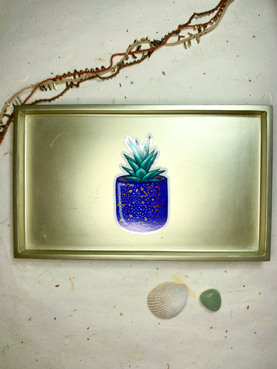 Aloe Constellation Static Window Cling, 2.2x4 in.