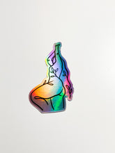 Load image into Gallery viewer, Marlee Holographic Vinyl Sticker, 3x2 in.
