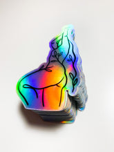 Load image into Gallery viewer, Marlee Holographic Vinyl Sticker, 3x2 in.
