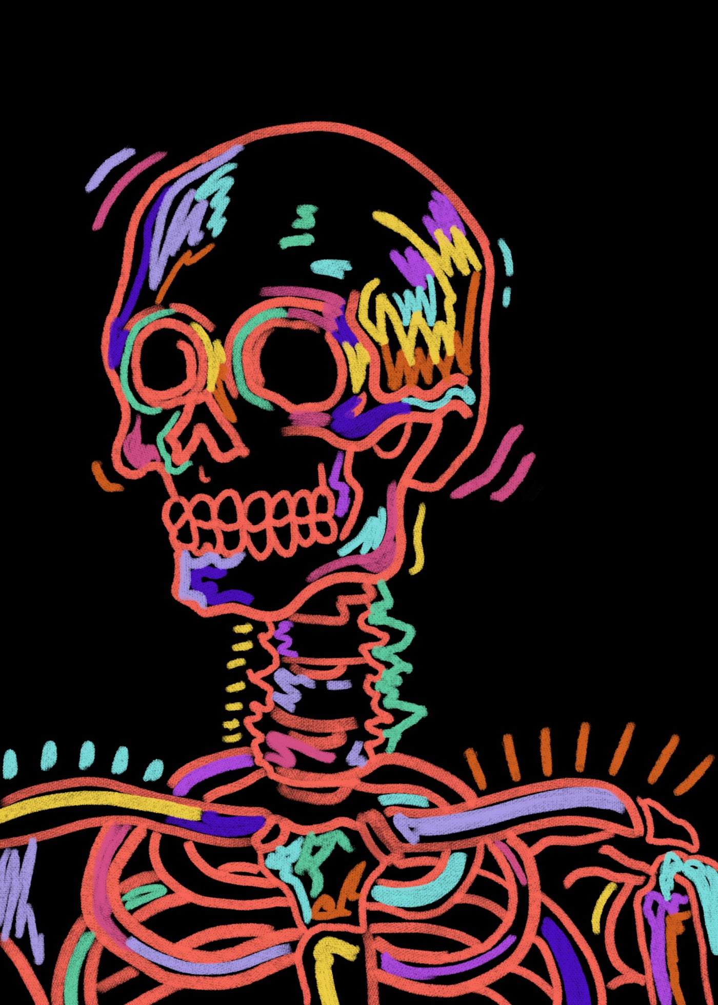 Spooky Szn Art Print